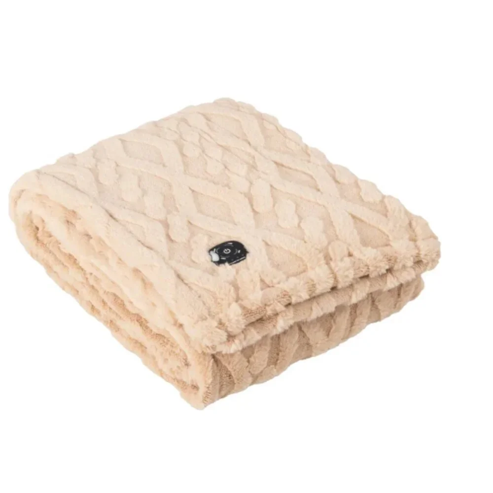 Berkshire Heated Luxe Faux Fur Throw Blanket, 50